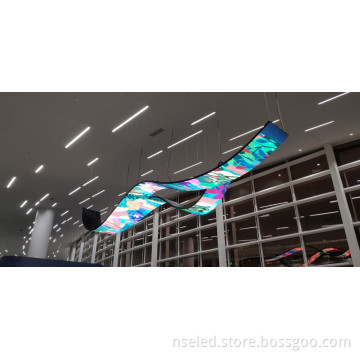 High Contrast and good flatness  Flexible LED Display